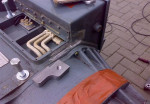Verstevigingsblok lassen op motor N.S.