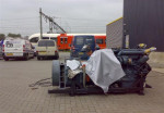 Verstevigingsblok lassen op motor N.S.