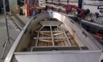 Nieuwe aluminium vloer in Buster