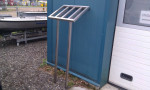 rvs lessenaar voor informatiebord