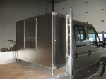 Aluminium kast op maat voor vrachtwagen